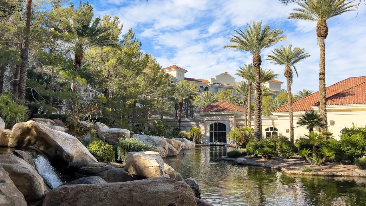 Hotel Grounds at JW Marriott Las Vegas Resort and Spa