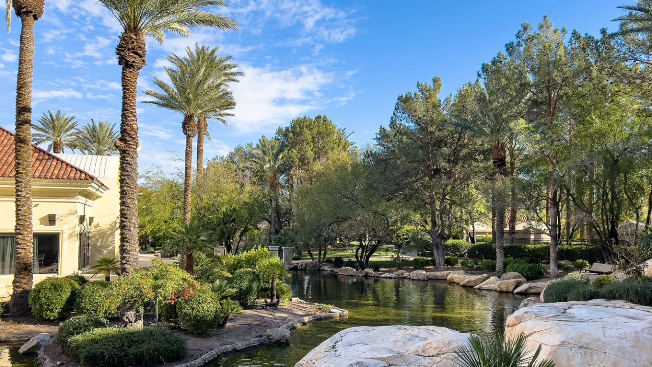 Hotel Grounds at JW Marriott Las Vegas Resort and Spa