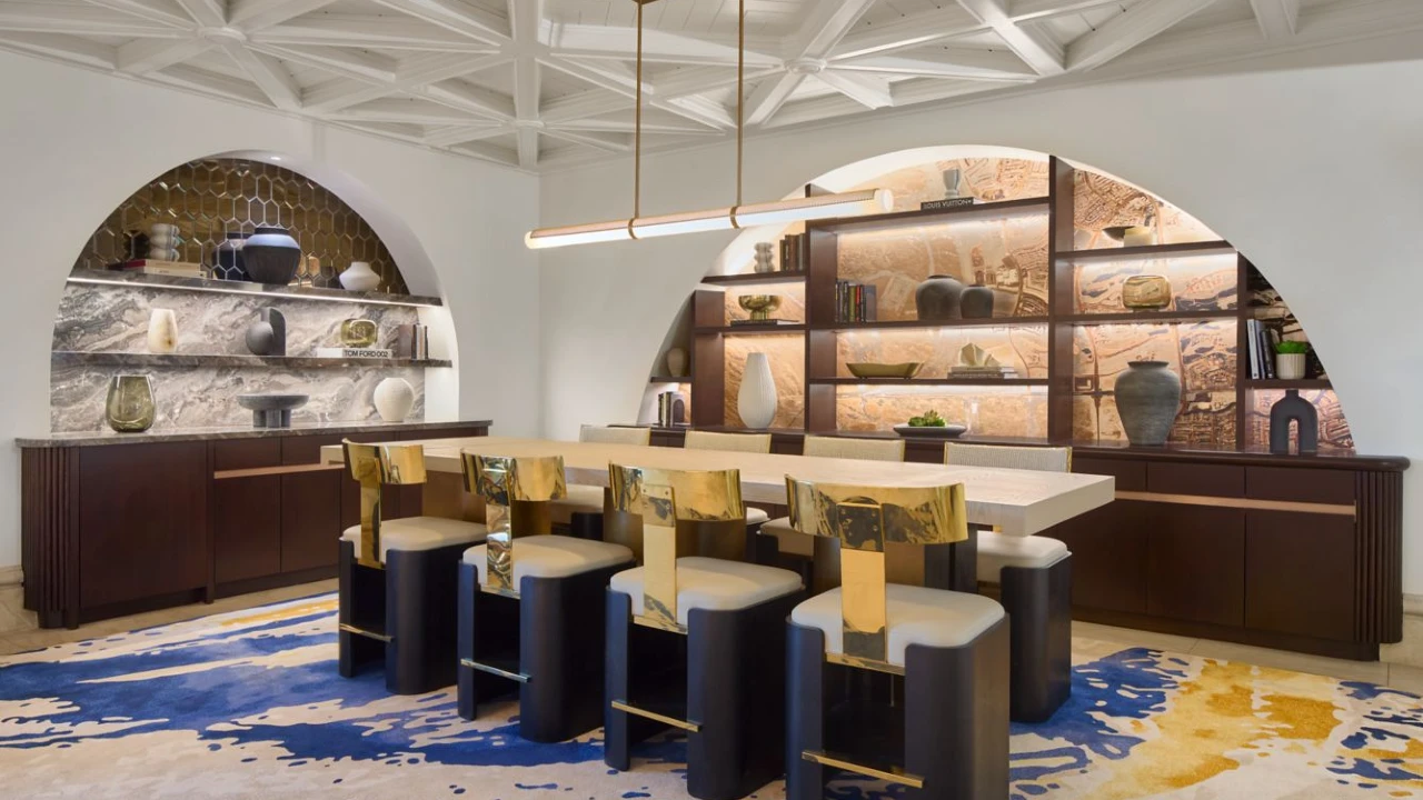 Lobby at JW Marriott Las Vegas Resort and Spa