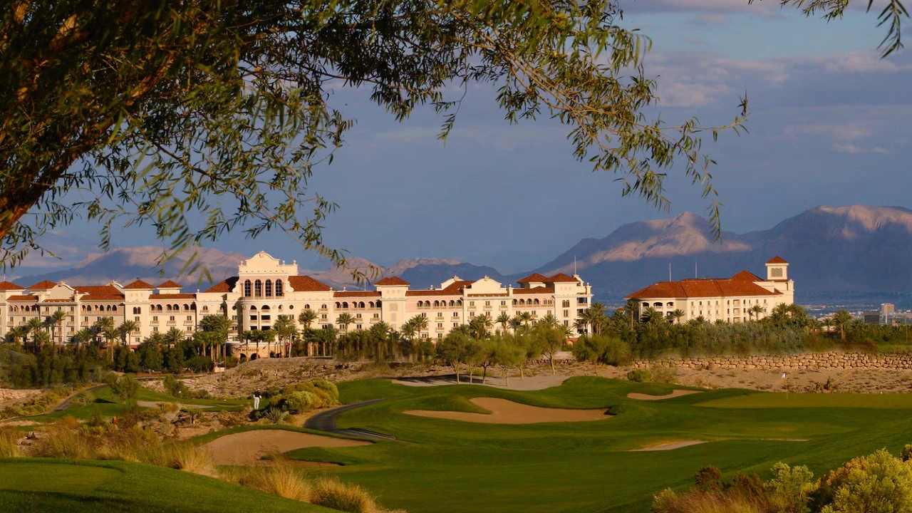 Hotel Exterior at JW Marriott Las Vegas Resort and Spa