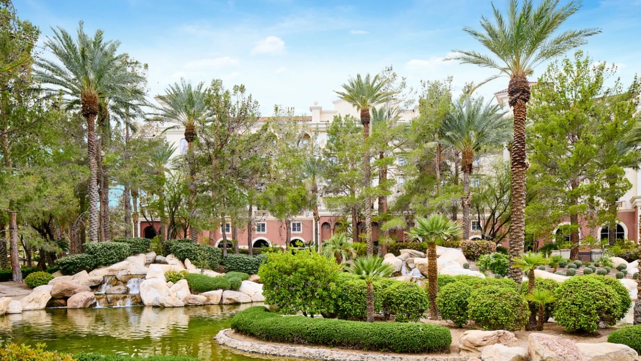 Hotel Grounds at JW Marriott Las Vegas Resort and Spa