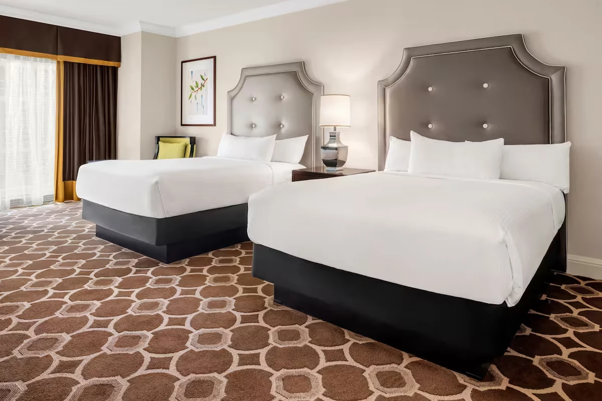 Octavius Pool View Room Two Queens at Caesars Palace Las Vegas