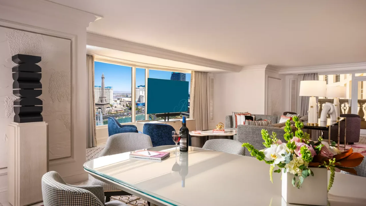One Bedroom Lakeview Suite at Bellagio Las Vegas