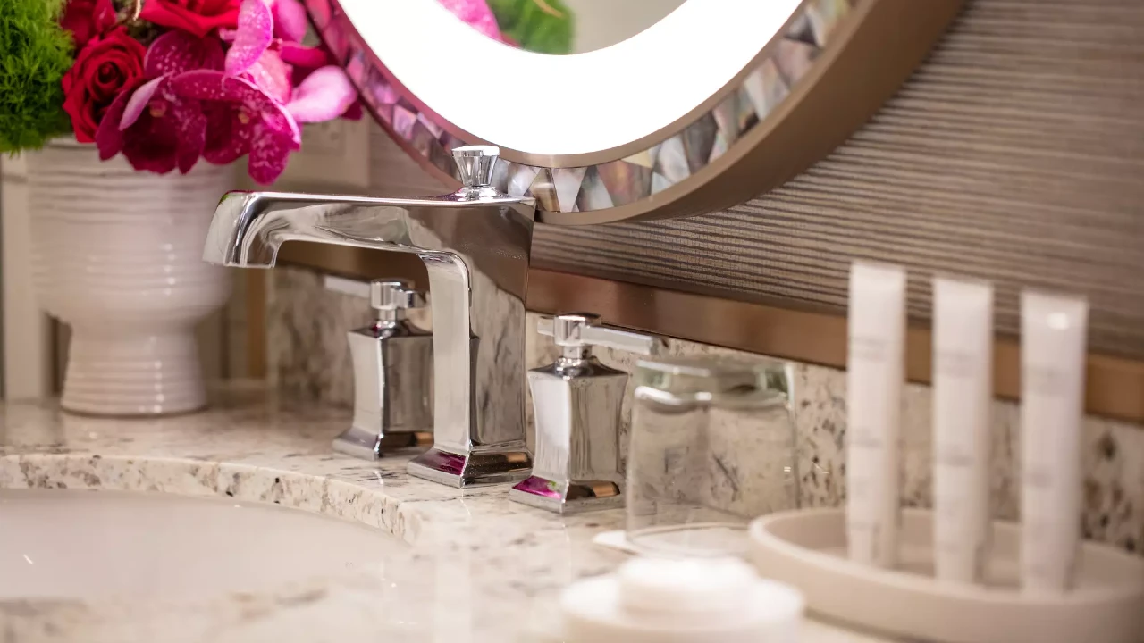 Standard Room Bathroom at Bellagio Las Vegas