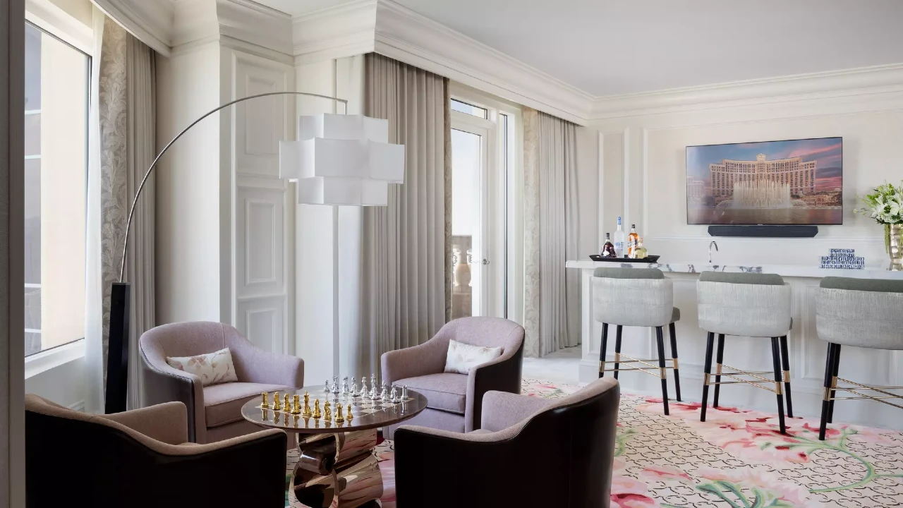 Two Bedroom Grand Lakeview Suite at Bellagio Las Vegas