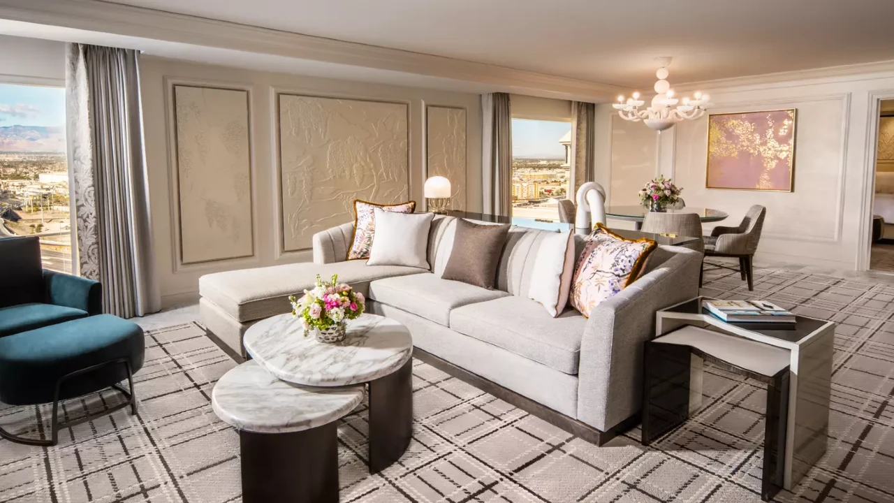 Two Bedroom Grand Tower Suite at Bellagio Las Vegas