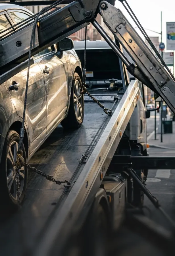 Mujer sonriente colgando un cartel de abierto en la entrada de una tienda.