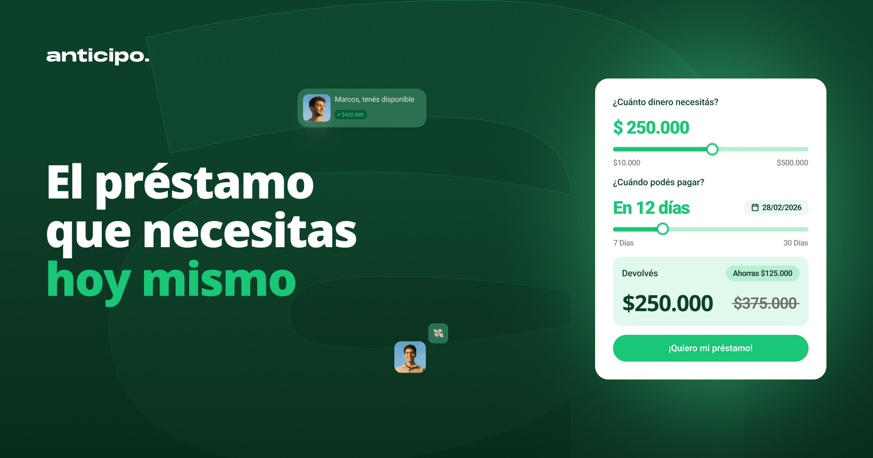 Imagen de Anticipo