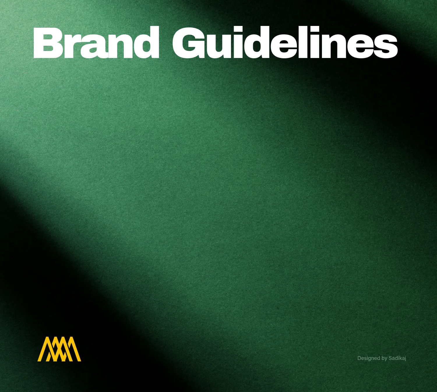 Brand Guidelines created by Sadikaj