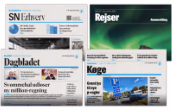 Erhvervsaviser overblik, 4 aviser