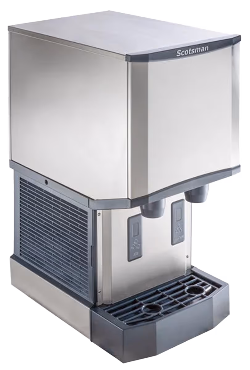 scotsman brand countertop water and ice dispenser