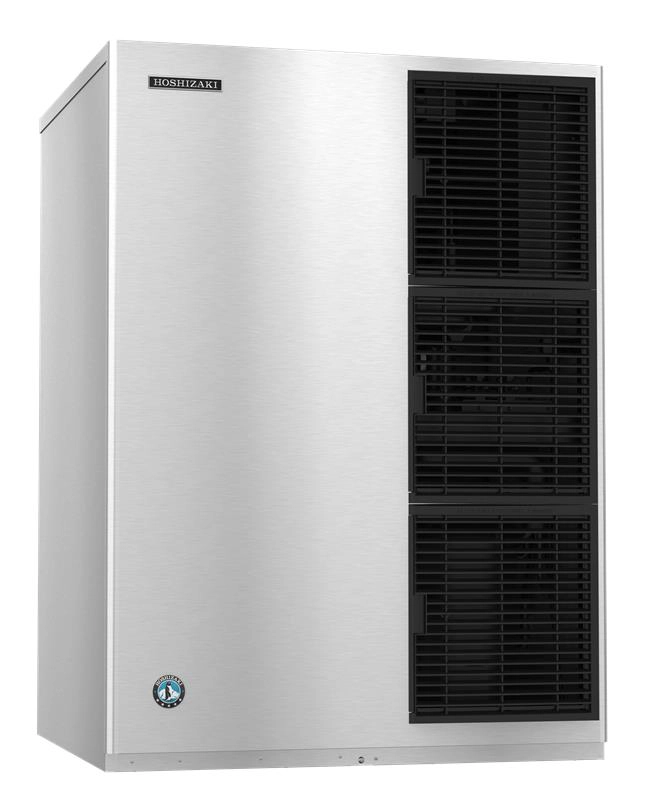 badge on ice machine reads, ``hoshizaki, model Number KM-800MAE``