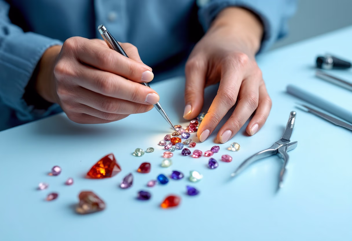 image of bespoke design process for a jewelry store