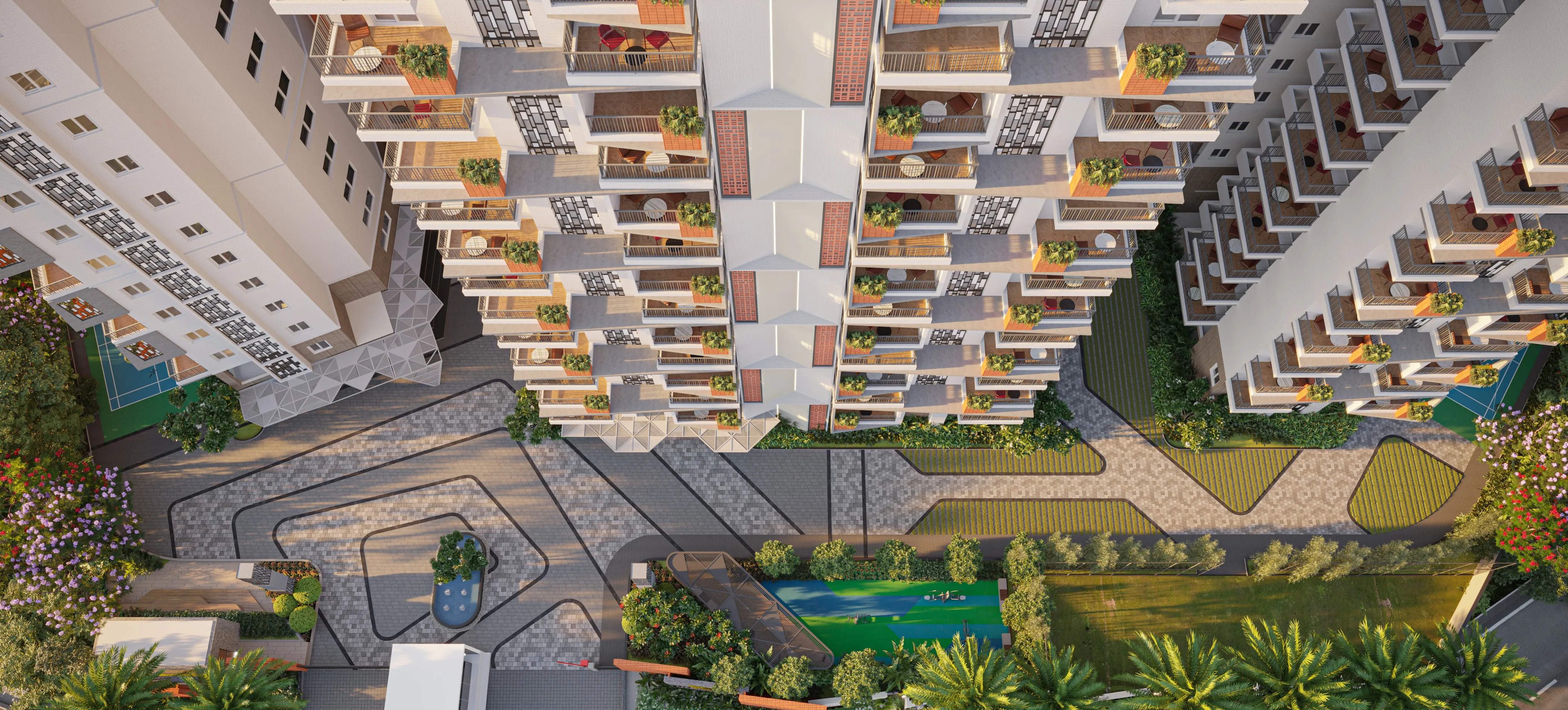 Svadha MacKenna's residential towers in Kollur, Hyderabad