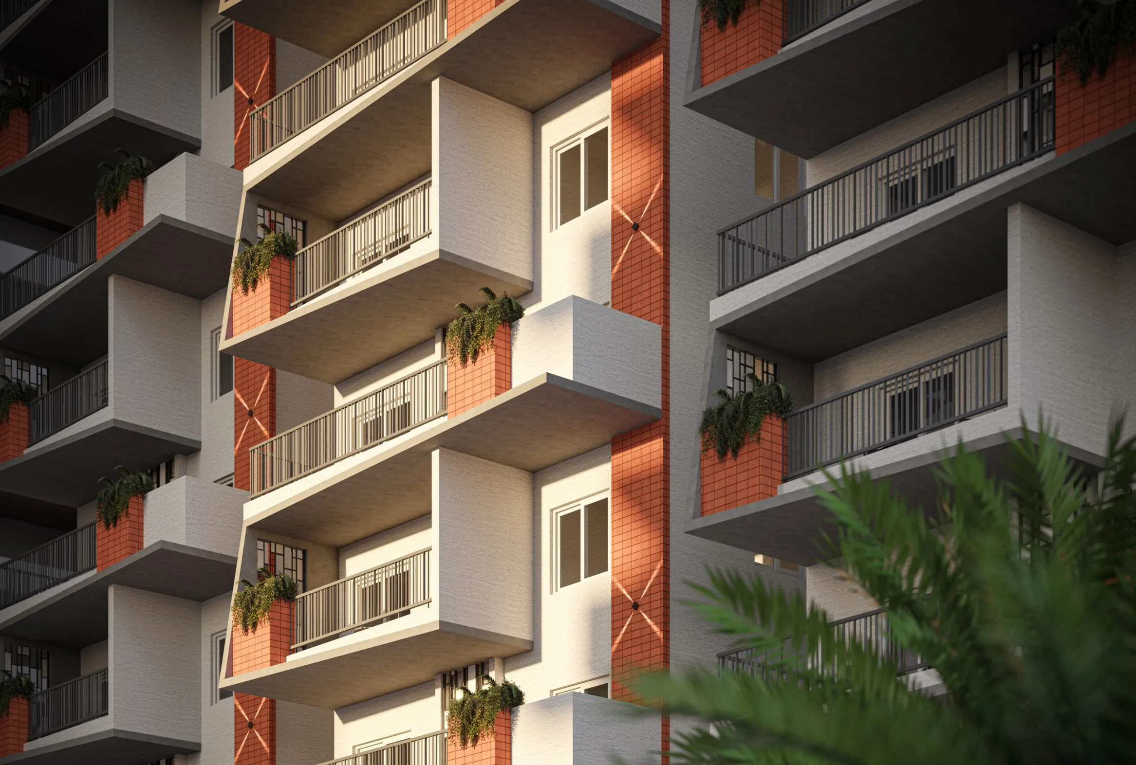 Svadha residential project view, Hyderabad