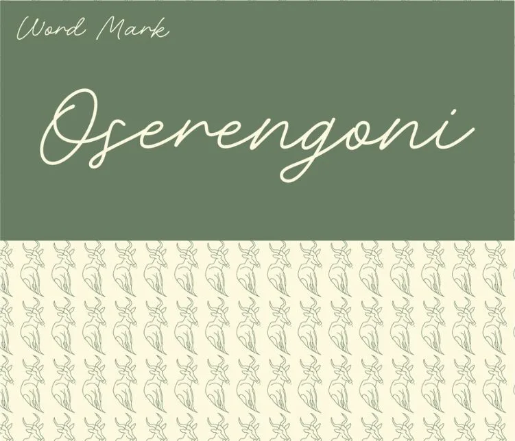 Oserengoni wildlife sanctuary logo redesign — luxury safari brand identity by Mara & Finch