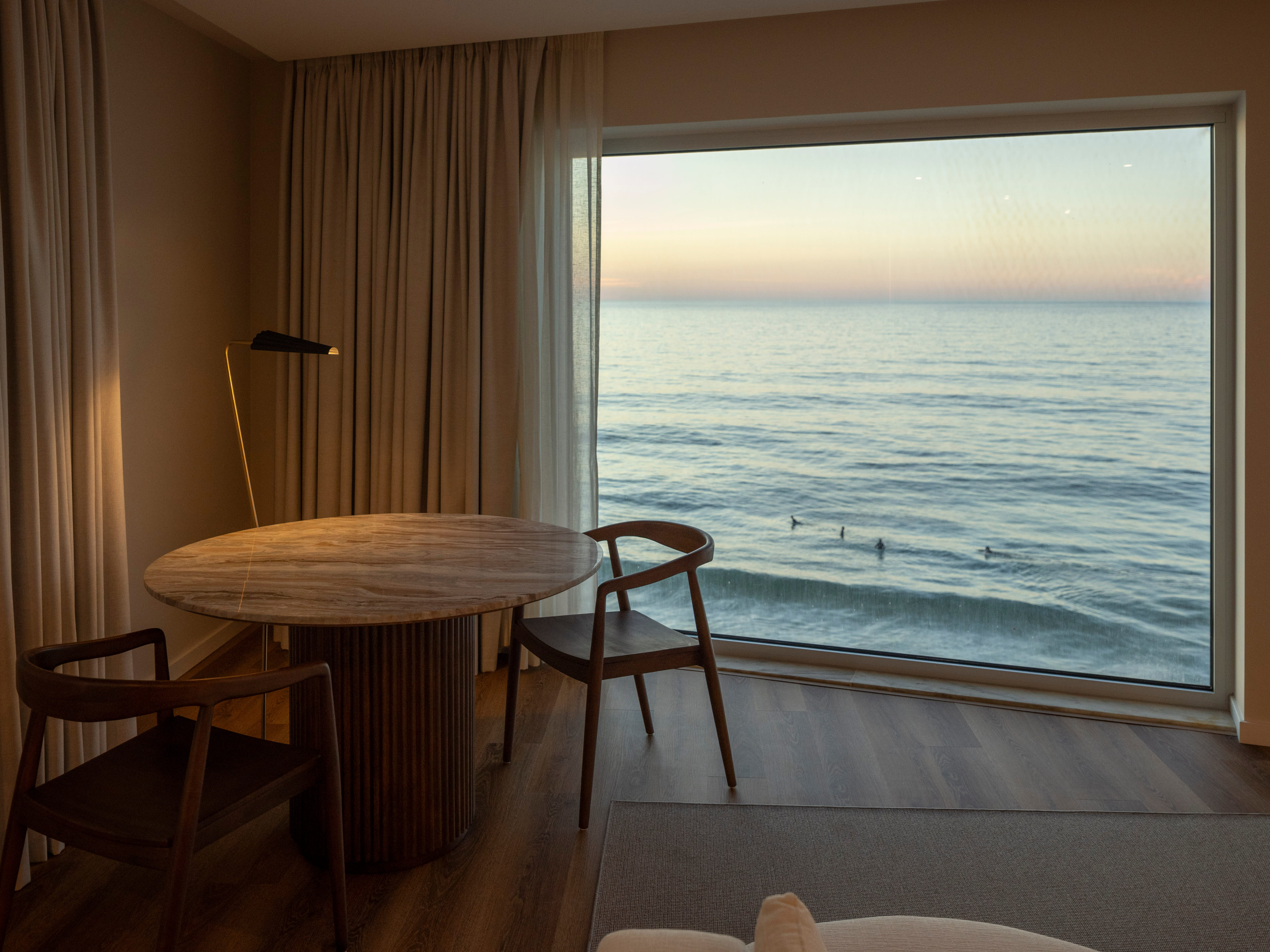 Master suite with ocean view