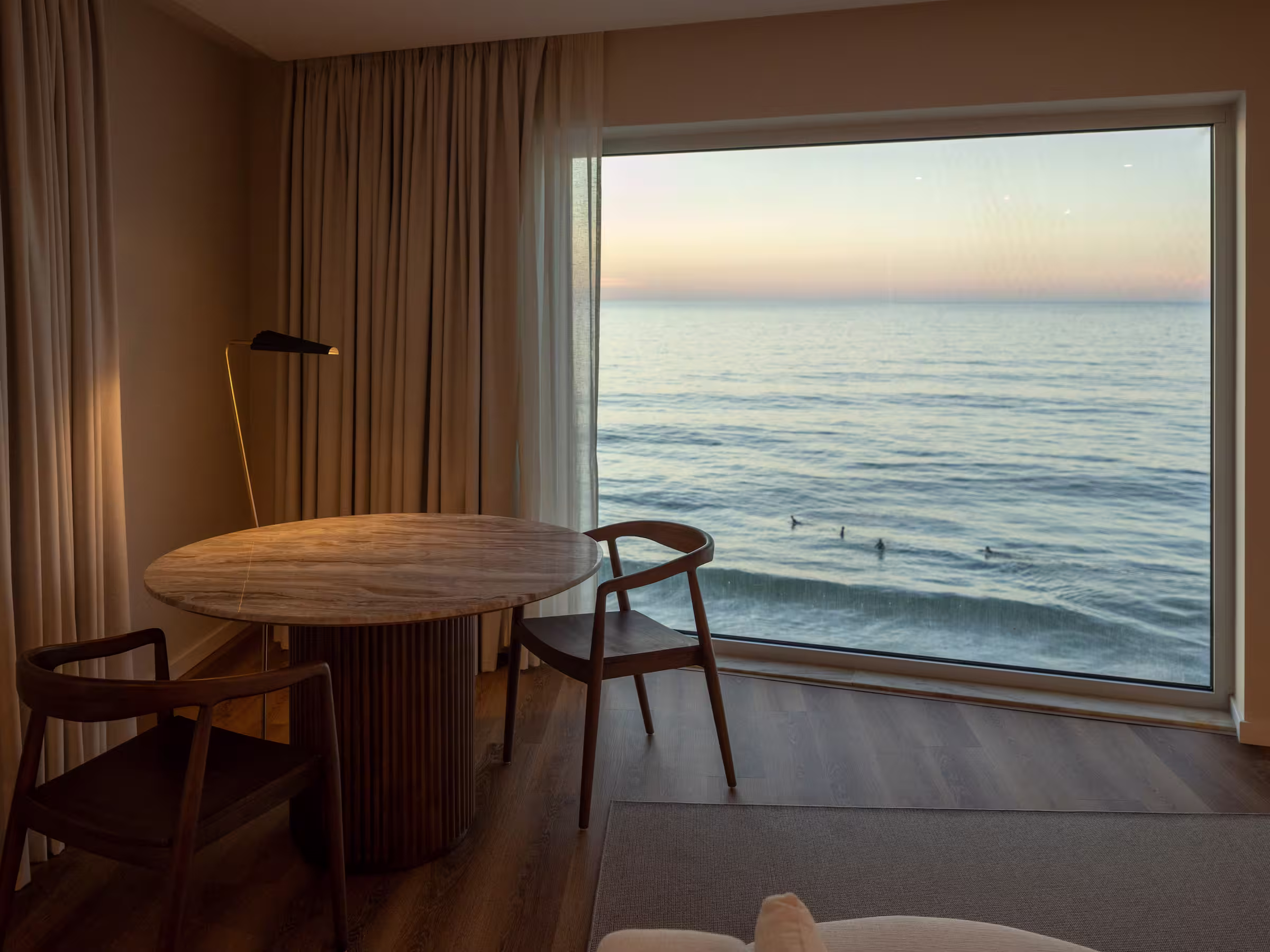 Master suite with ocean view