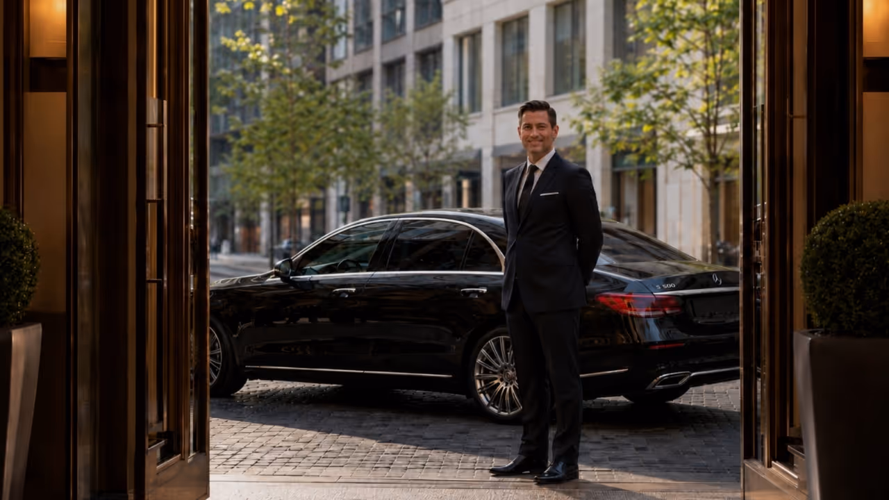 Luxury chauffeur service in Sydney with private driver by Moveolux for premium city and coastal transfers