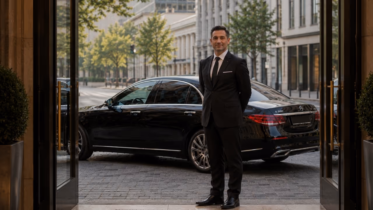 Servizio di noleggio con conducente di lusso a New York con autista privato Moveolux per transfer executive in città