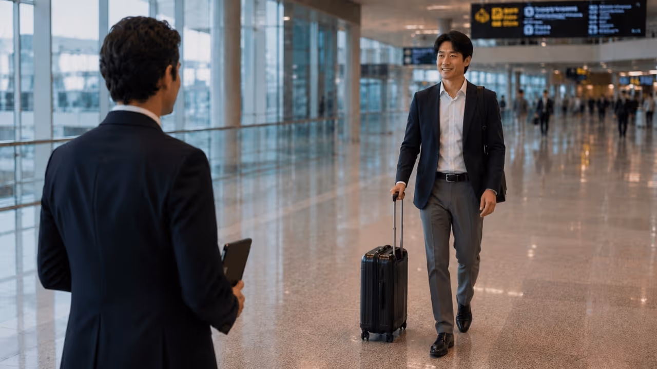 Moveolux VIP meet and greet service at Newark Liberty International Airport EWR with fast track, airport assistance, luggage support and private chauffeur coordination.