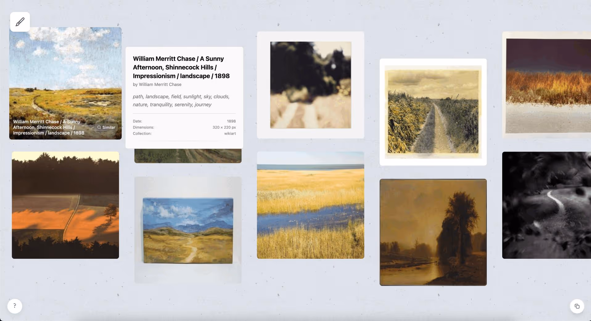 LanceDB table overview