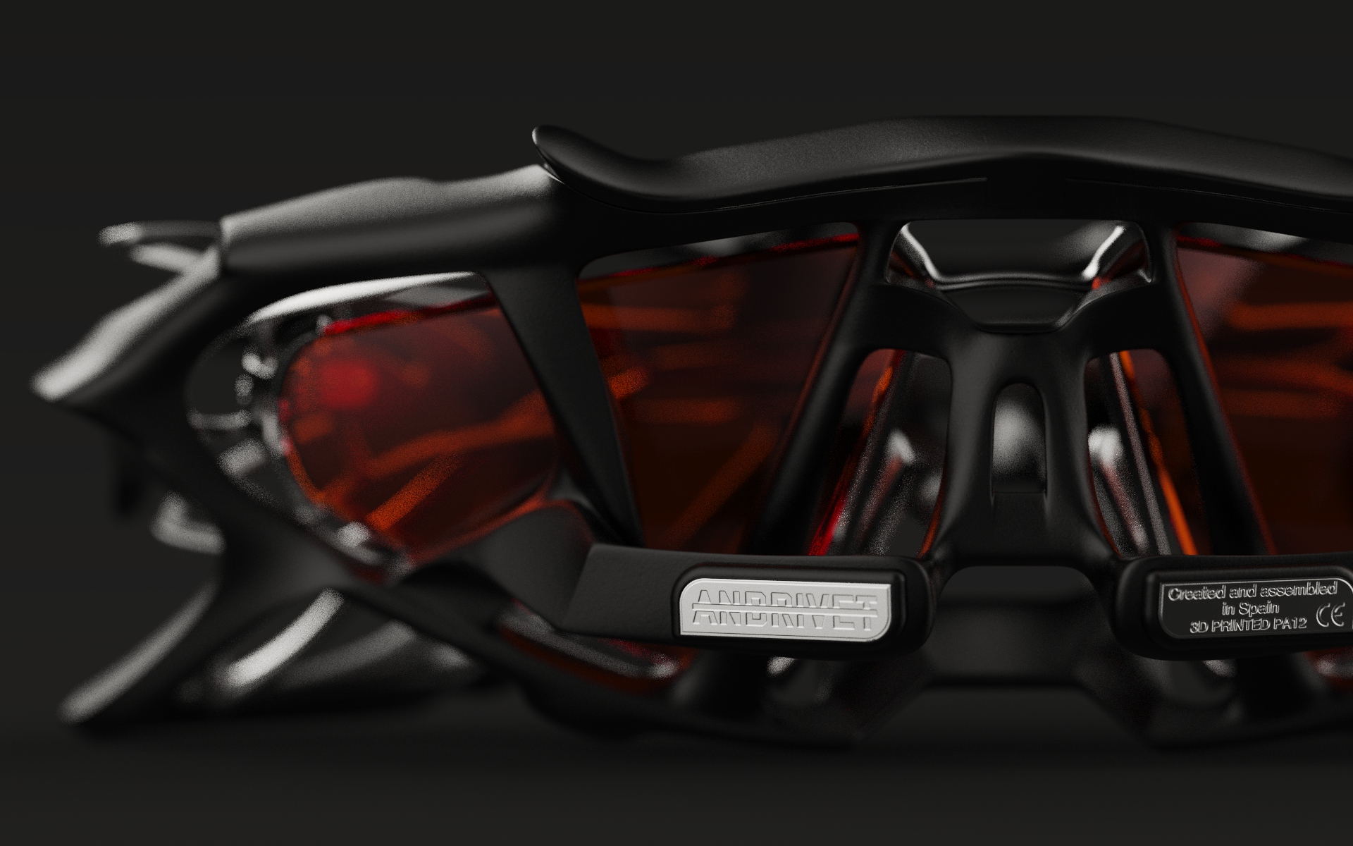ANDRIVET Chrysope eyewear in titanium