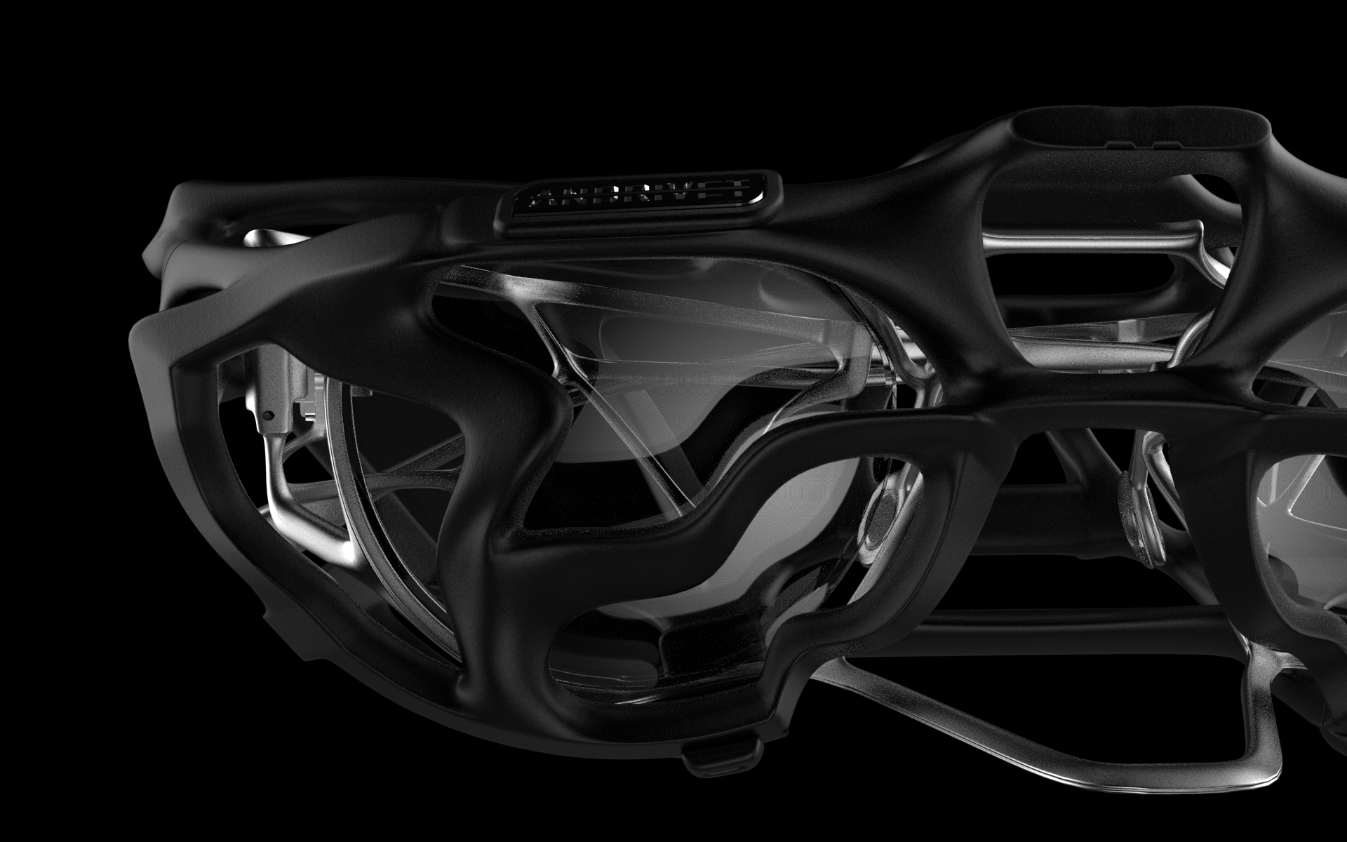 ANDRIVET Phasme eyewear in titanium
