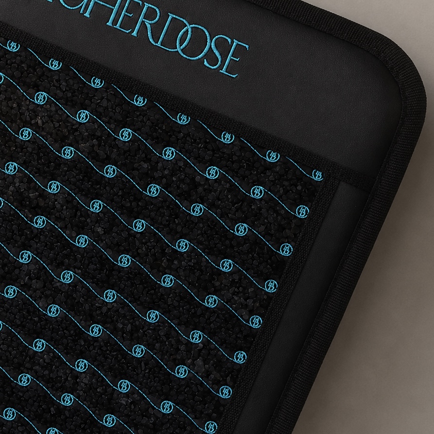 close up image of pemf mat
