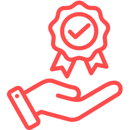 A hand giving the check mark of approval!