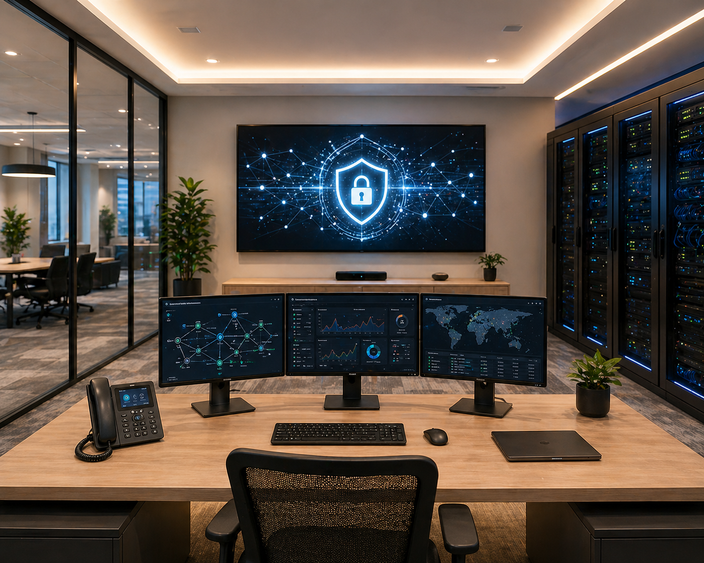ICT infrastructure and cybersecurity solutions — Technobriq system integrator Doha Qatar