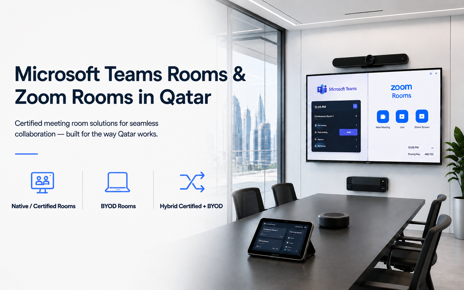 Meeting rooms collaboration