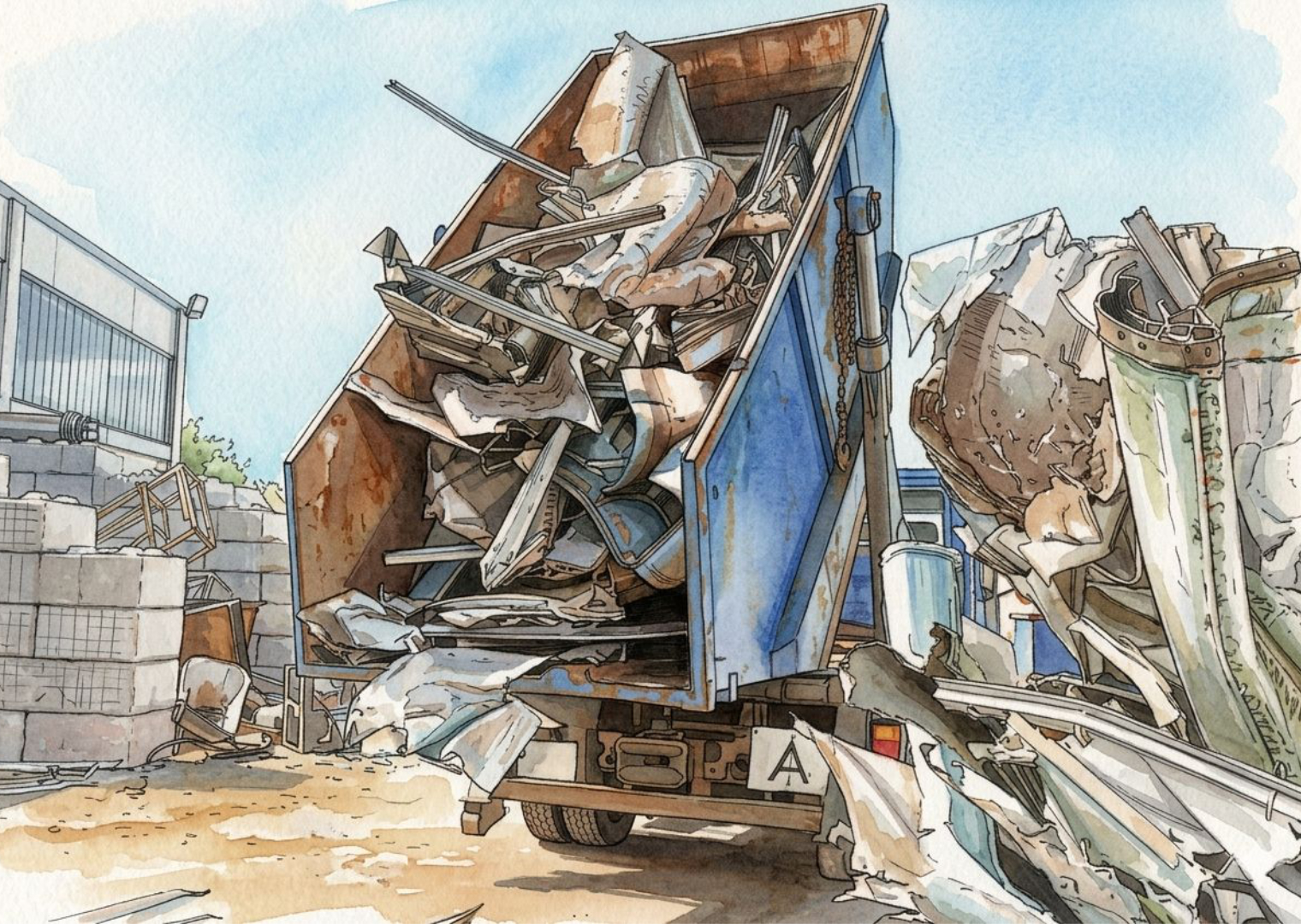 Reducing Friction in Scrap Movement