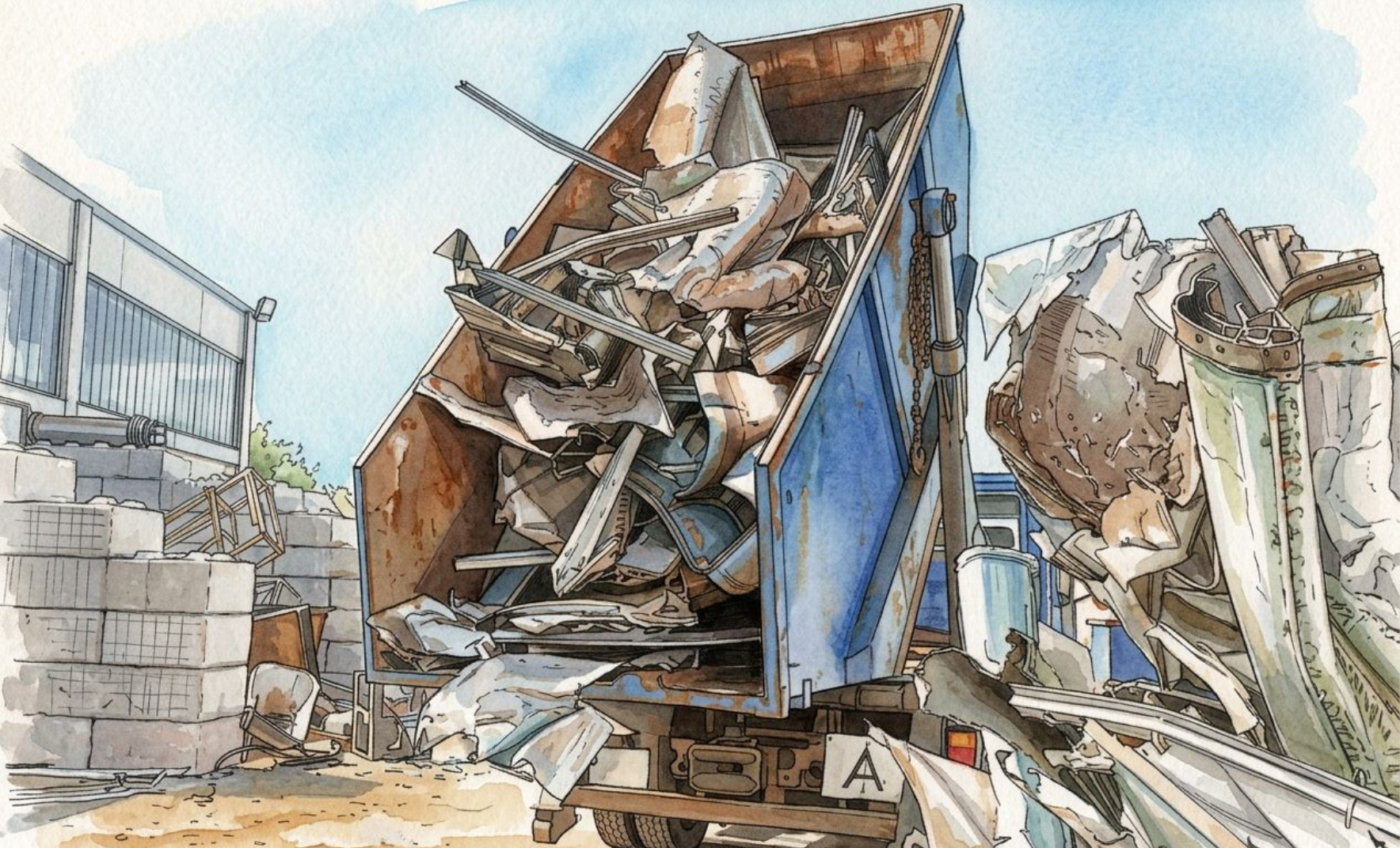 Reducing Friction in Scrap Movement