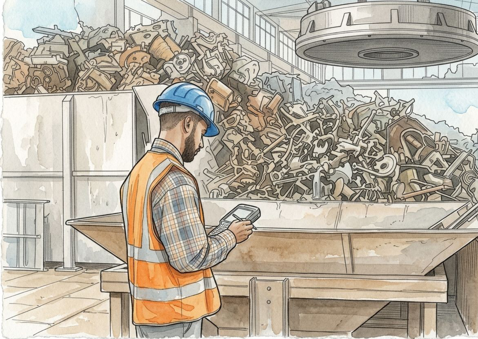 Quality Control in Scrap Processing