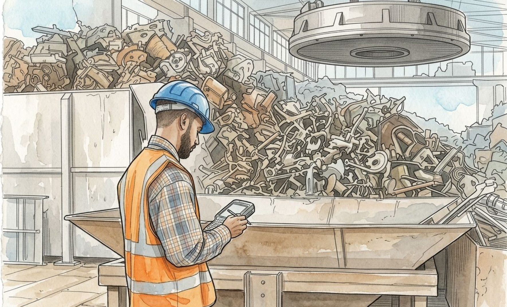 Quality Control in Scrap Processing