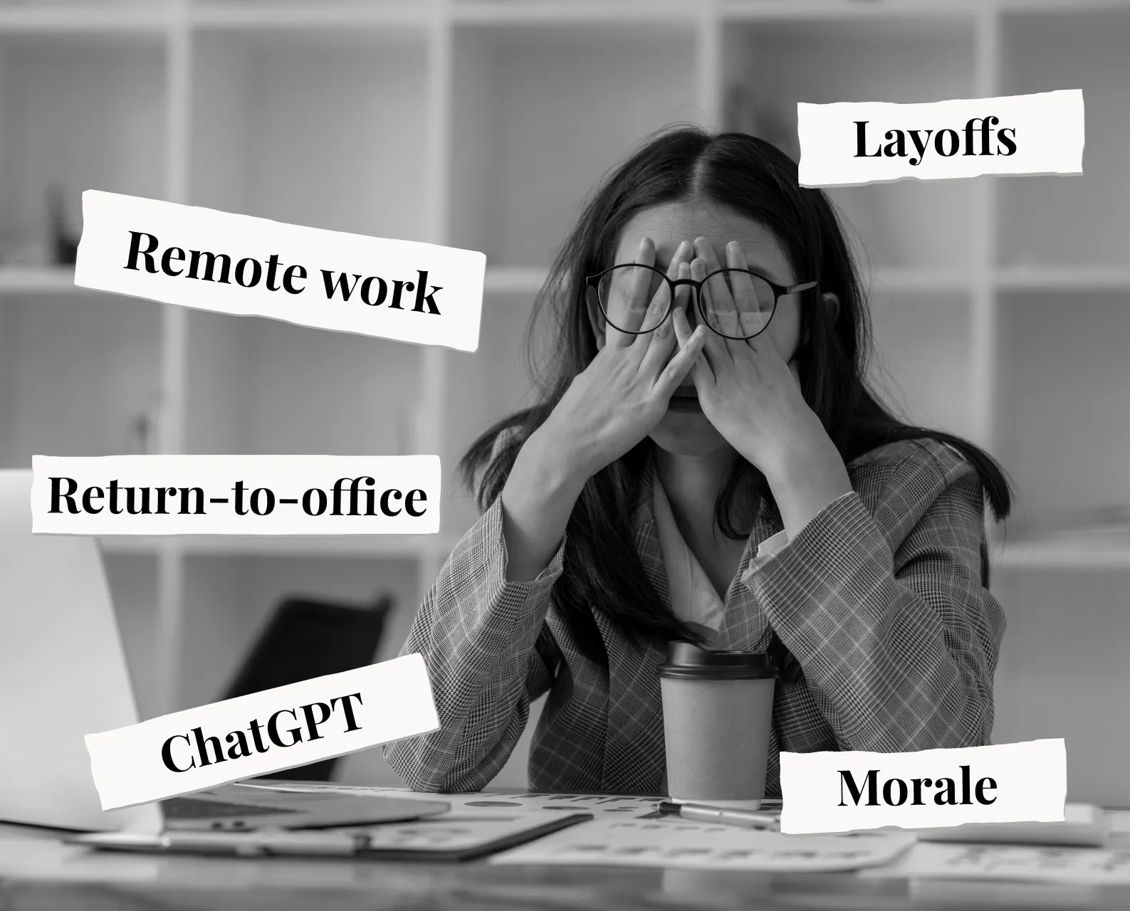 stressed out woman