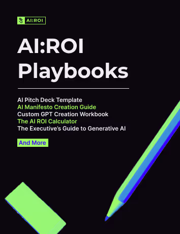 AI ROI Playbook
