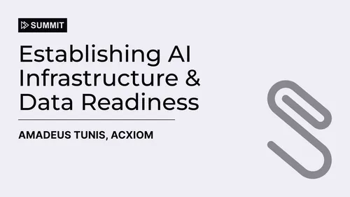 Establishing AI Infrastructure & Data Readiness