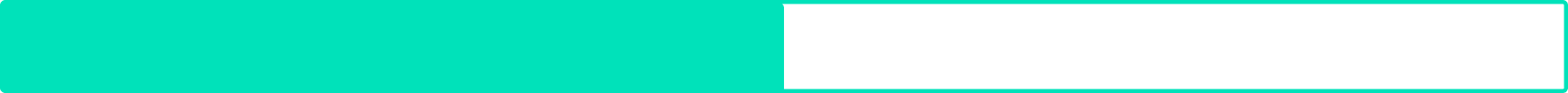Black rectangle partially covering a turquoise background.