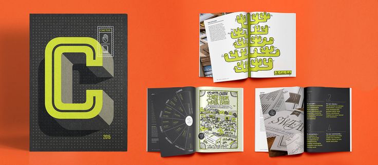 Cactus Ad Agency employee handbook in their new hire welcome packet