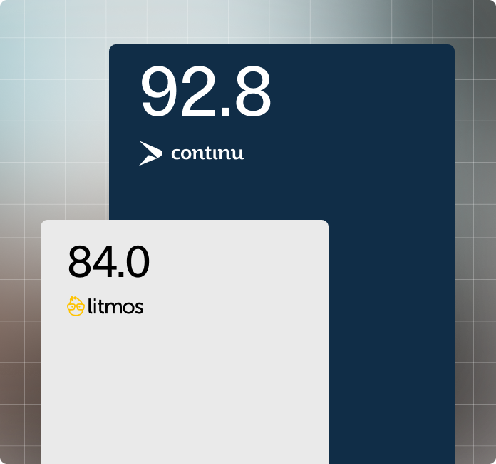 Continu vs Litmos overall LMS product rankings featured image