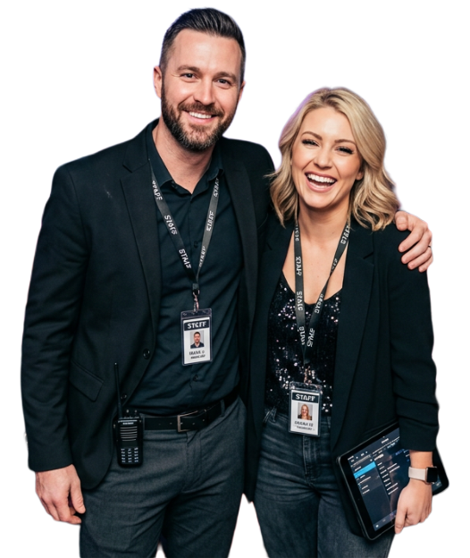 Club management staff using the Floor LinQ platform