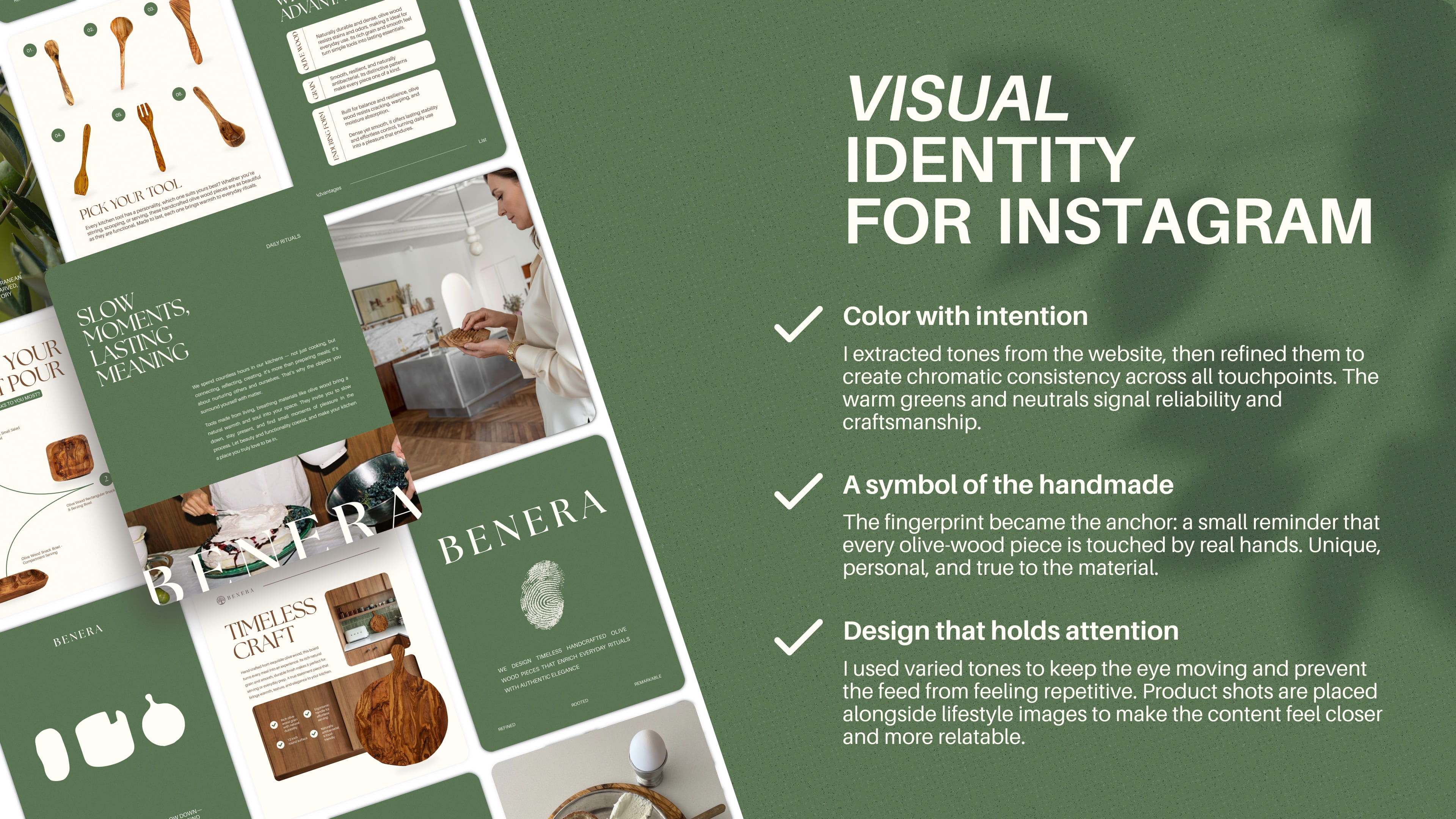 Визуальный SMM-брендинг для Benera