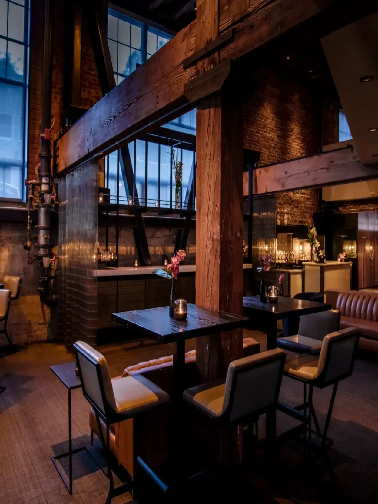 Cozy dining interiors of 25 Lusk