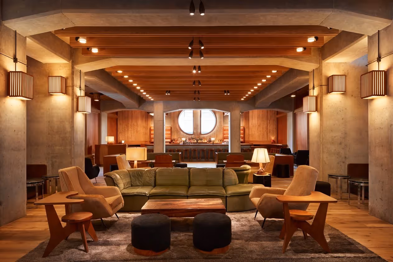  The Ace Hotel Brooklyn Boerum Hill - 287 rooms - 24 minutes from the nearest Airport A brand with impeccable lobby culture and gorgeous designs in the fringe of Brooklyn’s bustling downtown. The lobby in any Ace hotel is the place to be, and its Brooklyn outpost is no different. There are public workspaces galore—including an extra-long, library-style table, a plant-filled garden with a full ceiling of skylights, a moody bar area with cozy seating, and plenty of amenities for your group to enjoy the utmost of artsy luxury. Hotel Website 