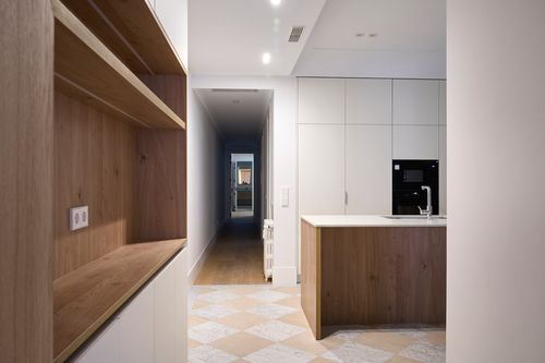Cocina integrada en Casa en Chamartín