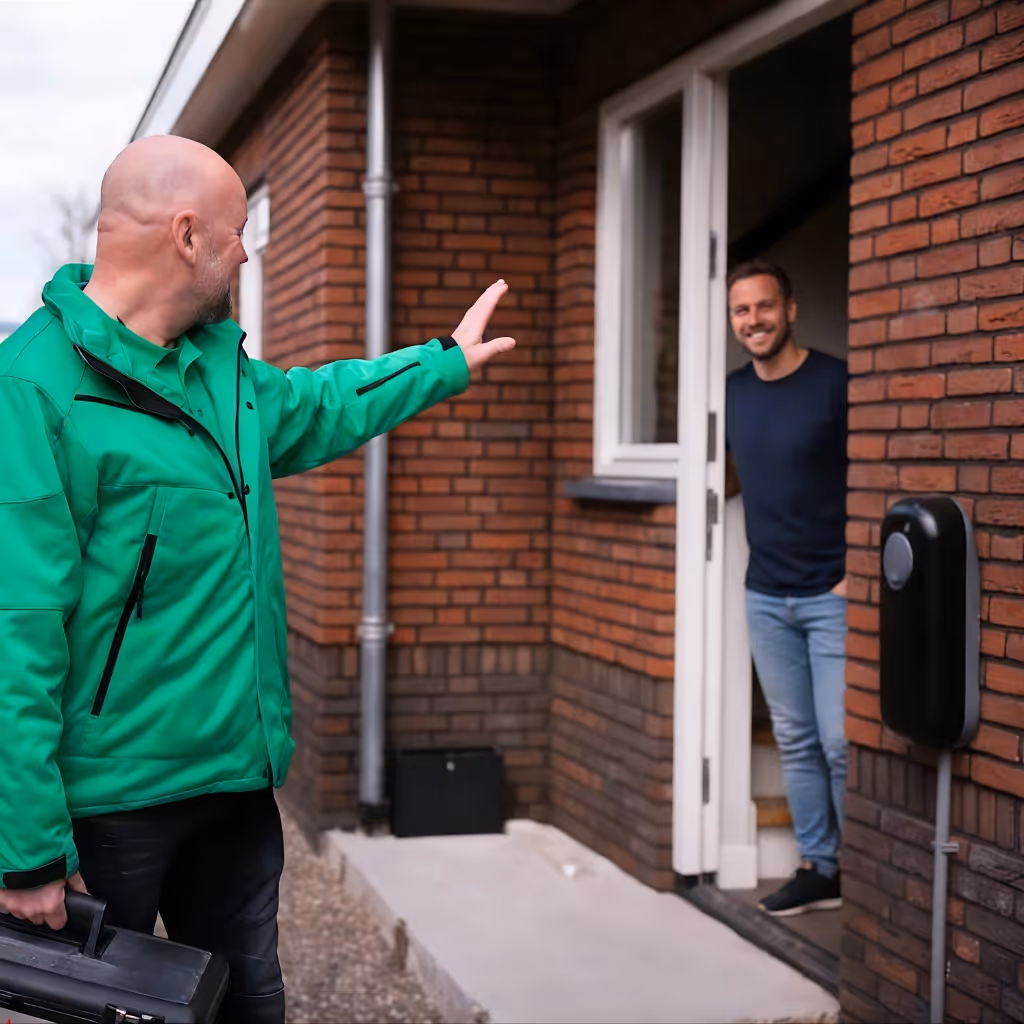 Installatie van jouw laadpaal door Plug&Go