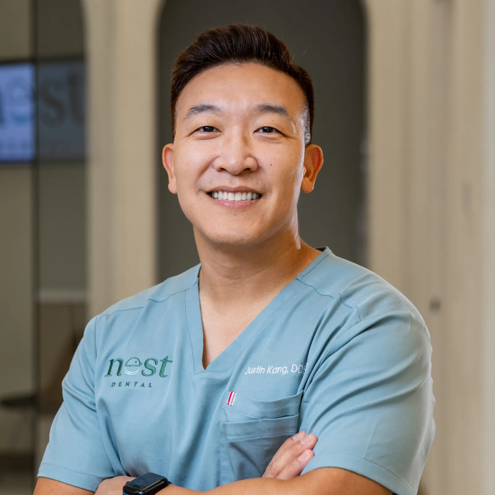 Dr. Justin Kang. Nest Dental, Houston, TX.