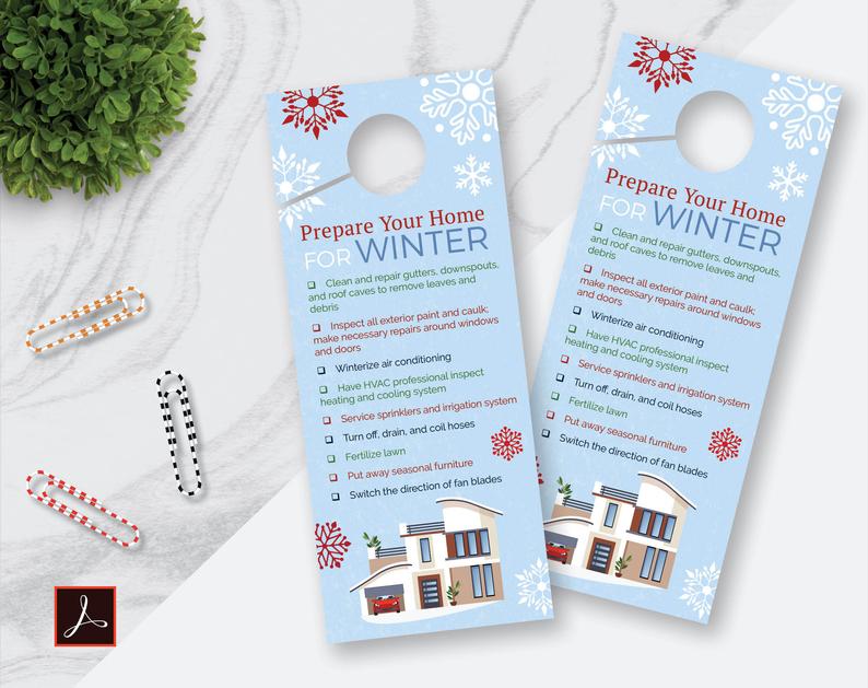 real estate door hanger checklist